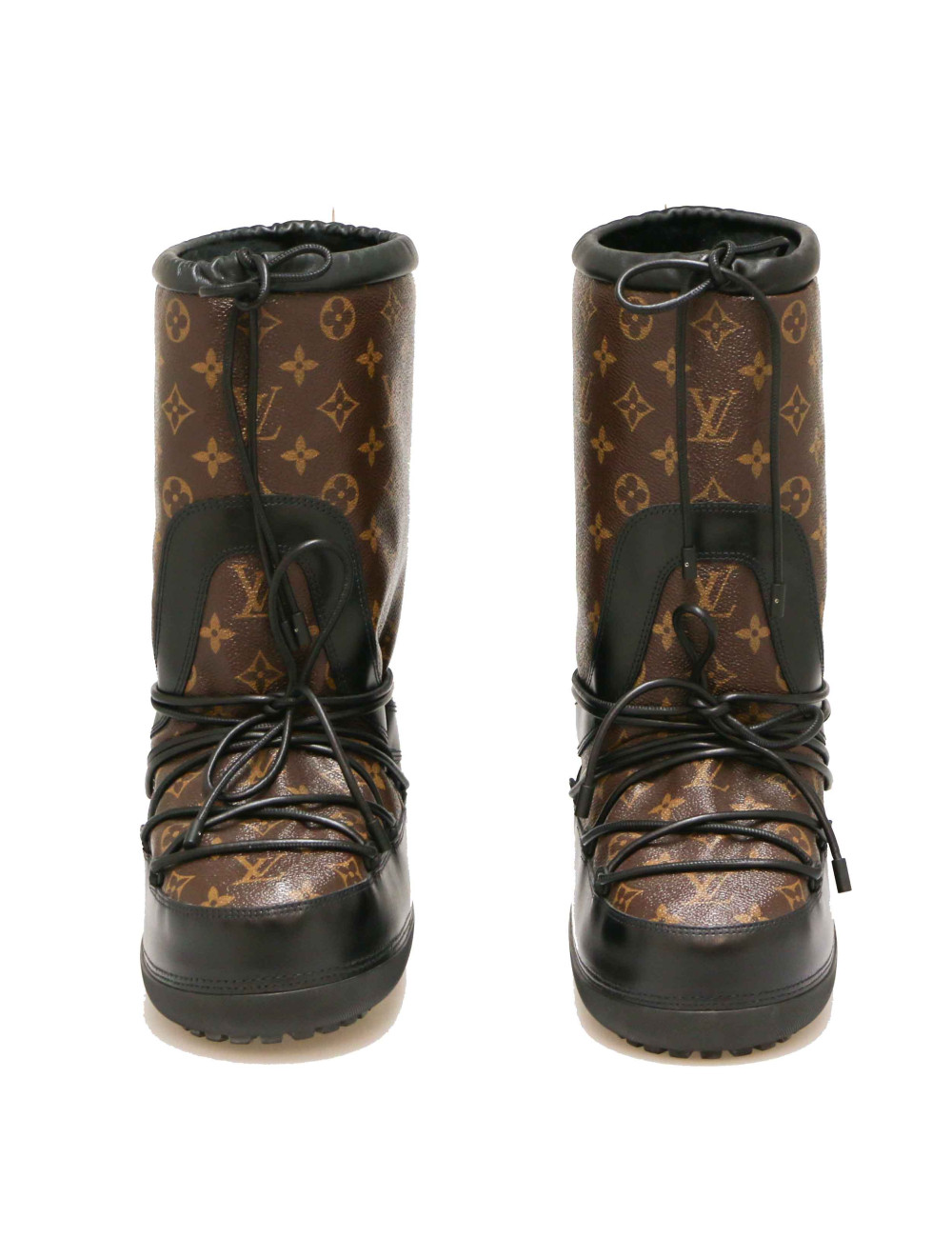 Boots LOUIS VUITTON T38 toile Monogram: 