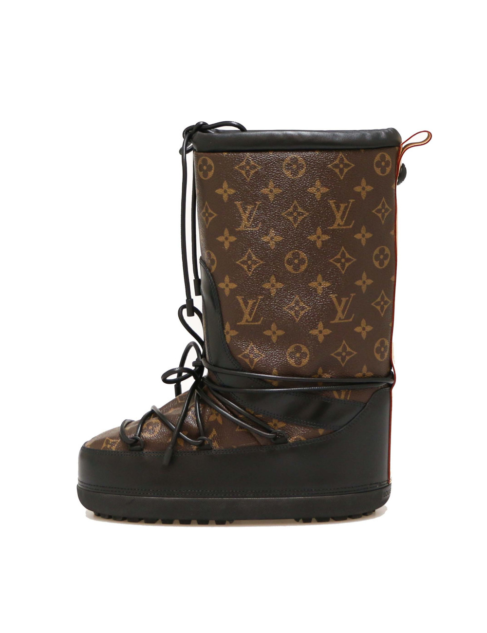 Boots LOUIS VUITTON T38 toile Monogram: 
