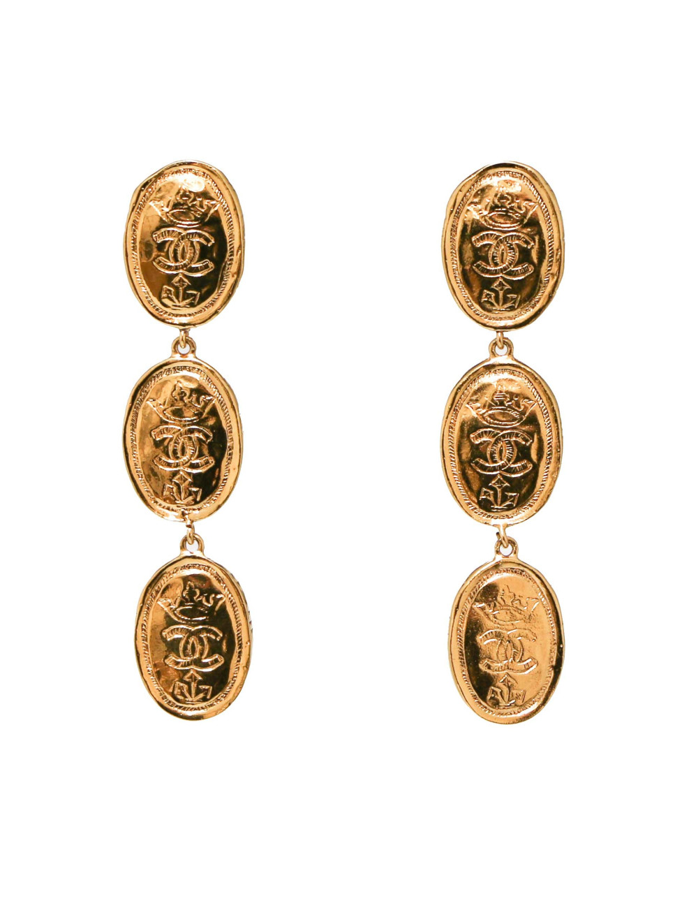 Clips pendants CHANEL vintage