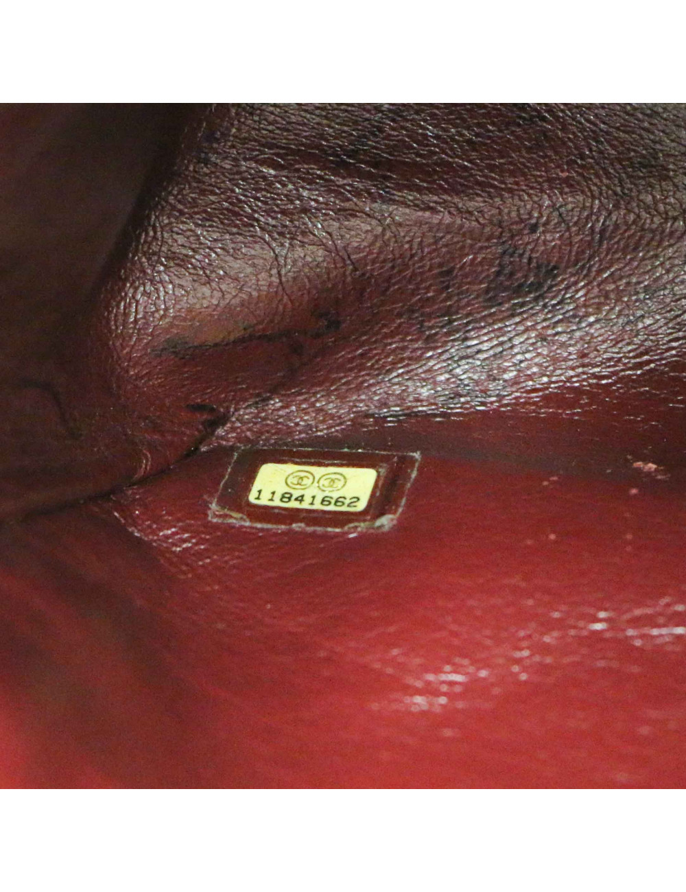 Maxi sac 2.55 CHANEL veau vieilli noir