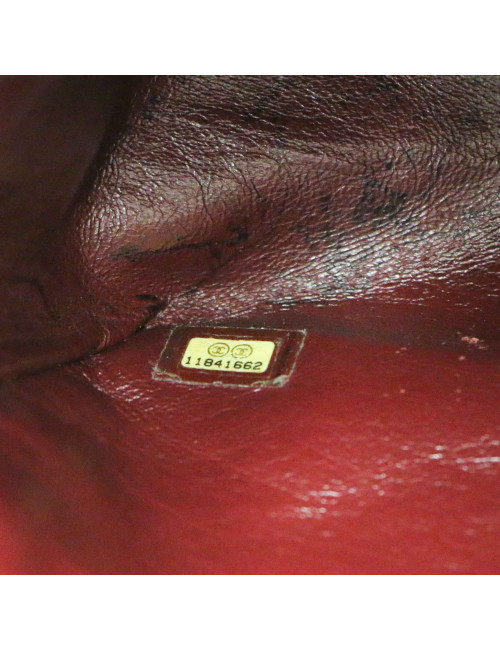 Maxi sac 2.55 CHANEL veau vieilli noir