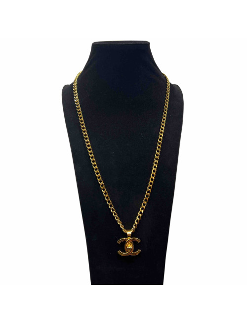Collier long CC Turnlock CHANEL