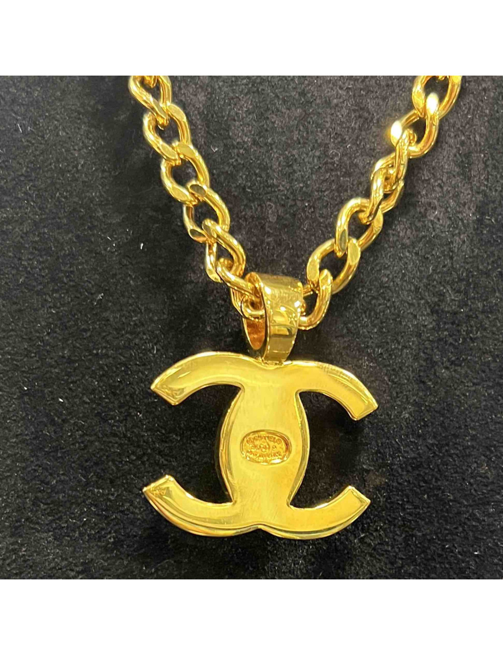 Collier long CC Turnlock CHANEL