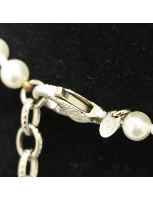 Sautoir CHANEL perles 