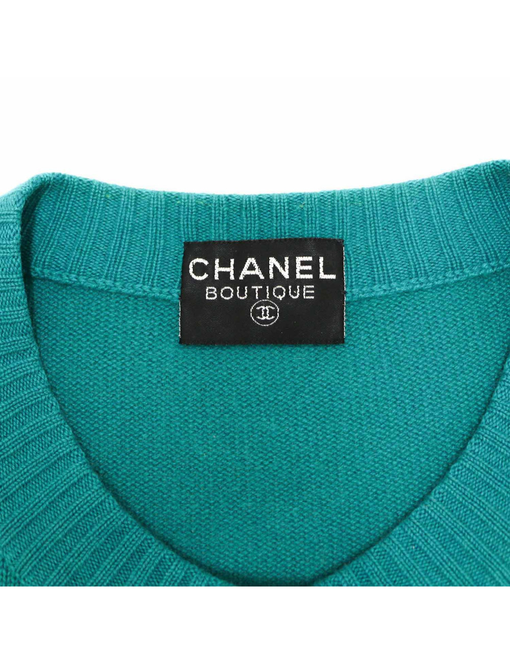 Cardigan T44 CHANEL vert