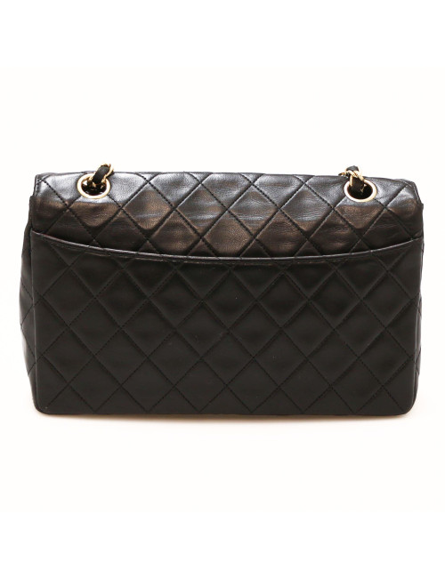 Sac vintage CHANEL classique noir
