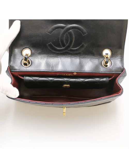 Sac vintage CHANEL classique noir