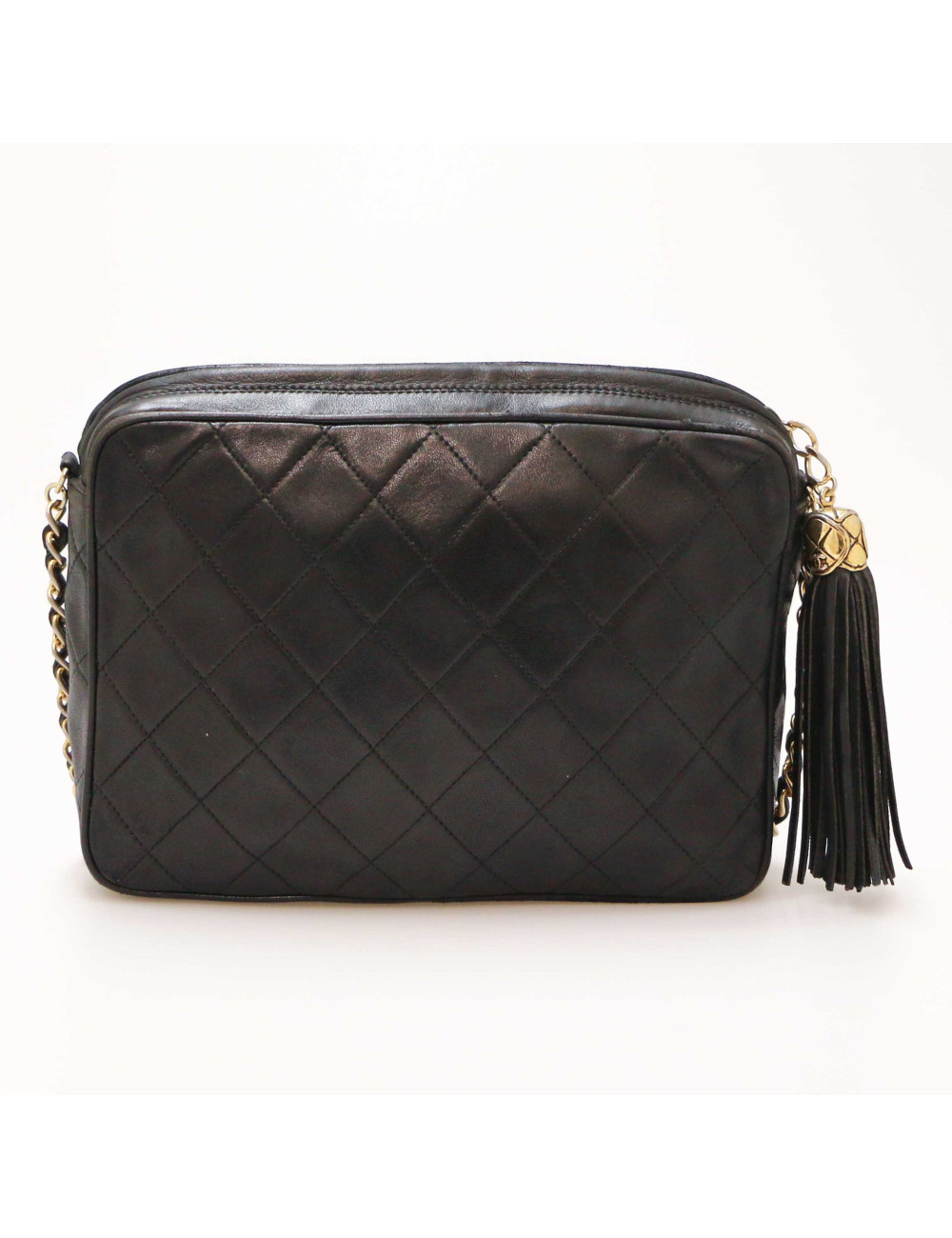 Sac camera CHANEL vintage noir