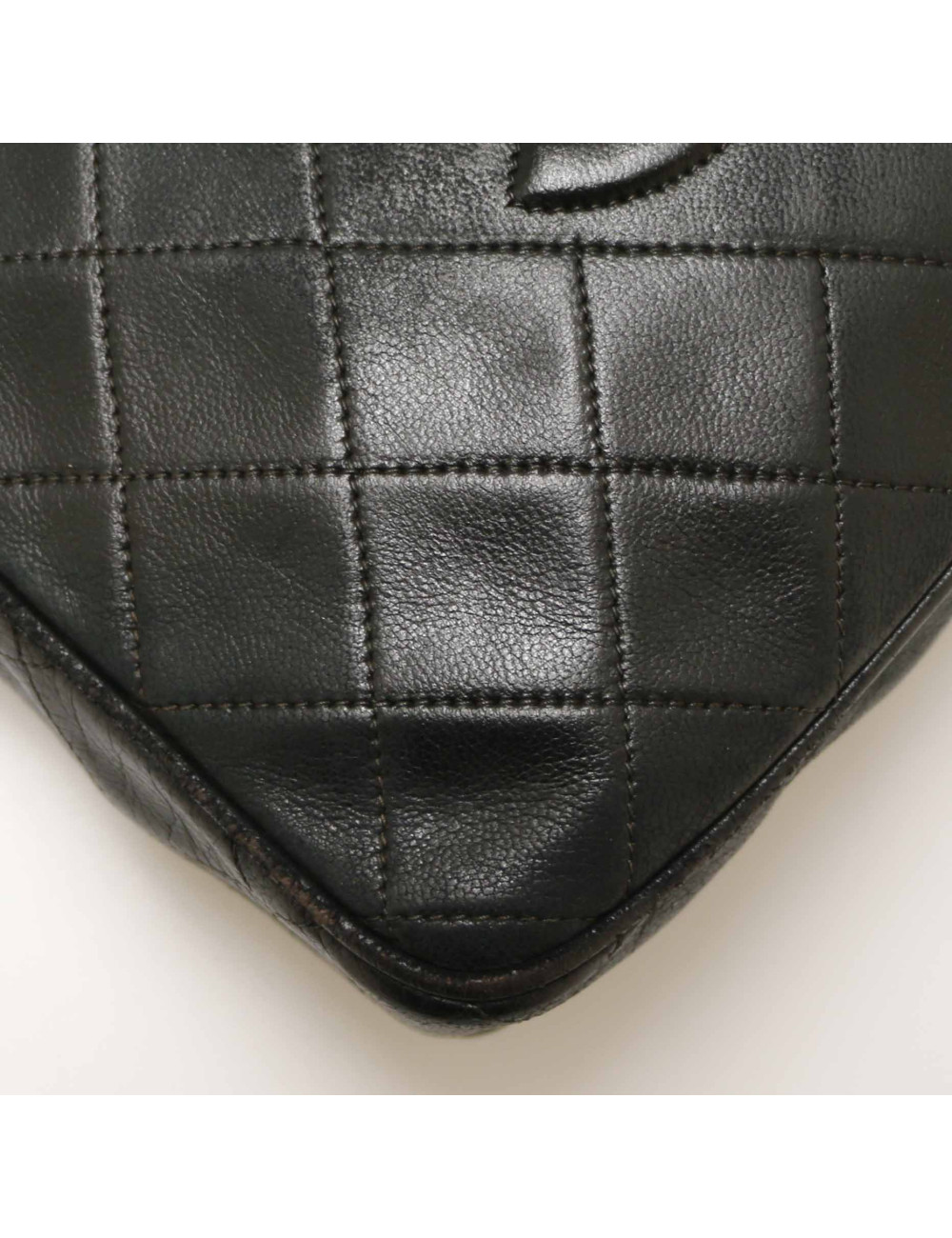 Sac camera CHANEL vintage noir