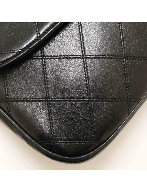 Sac CHANEL  CC cuir noir