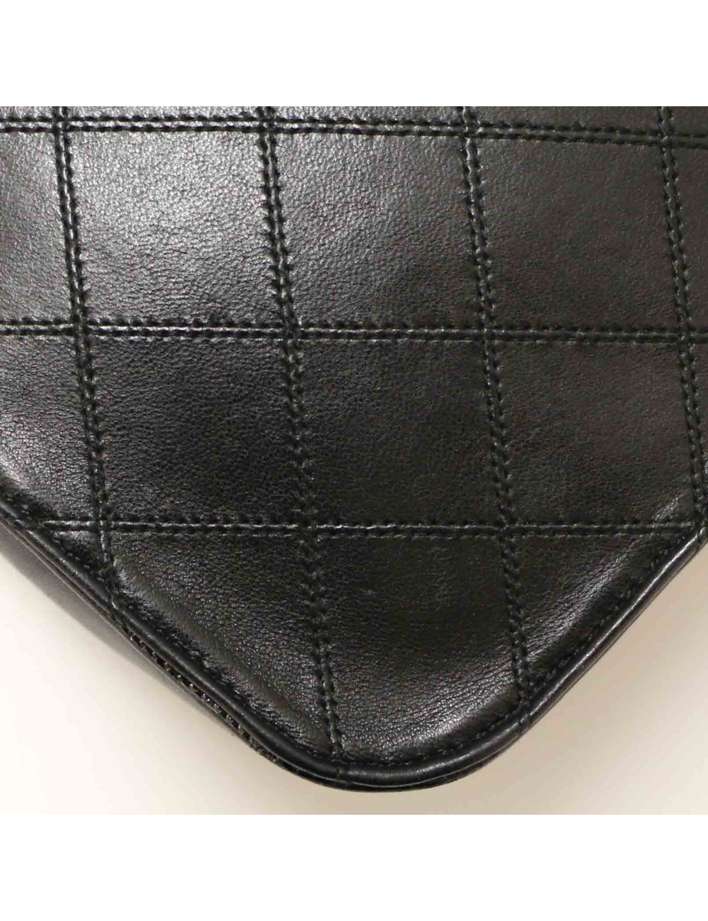 Sac CHANEL  CC cuir noir