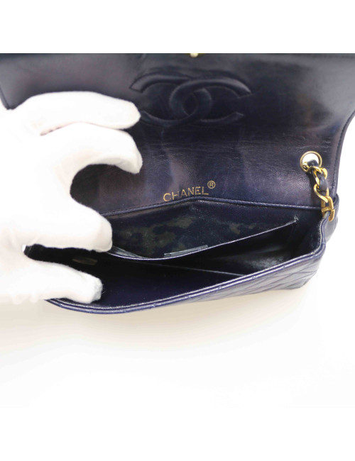 Sac gros CC Chanel bleu