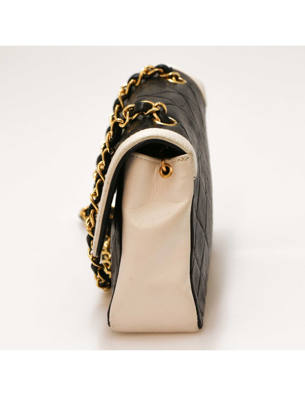 Sac CHANEL occasion bicolore