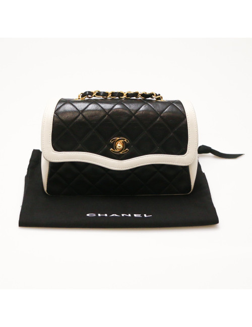 Sac CHANEL occasion bicolore