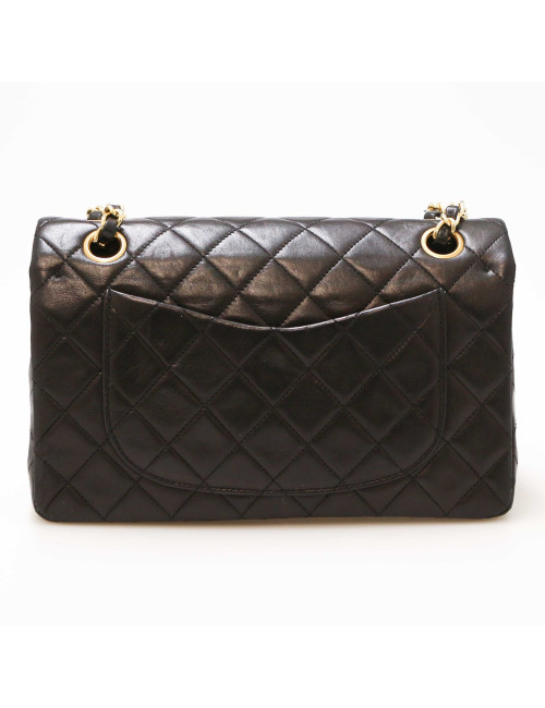 Sac classique CHANEL occasion noir