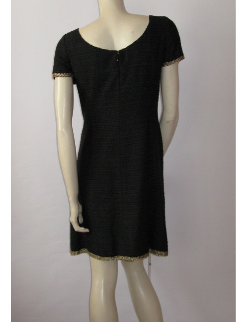 Robe CHANEL collector Chaines dorées t 38