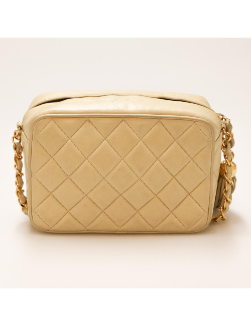 Mini sac Camera CHANEL beige