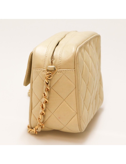 Mini sac Camera CHANEL beige