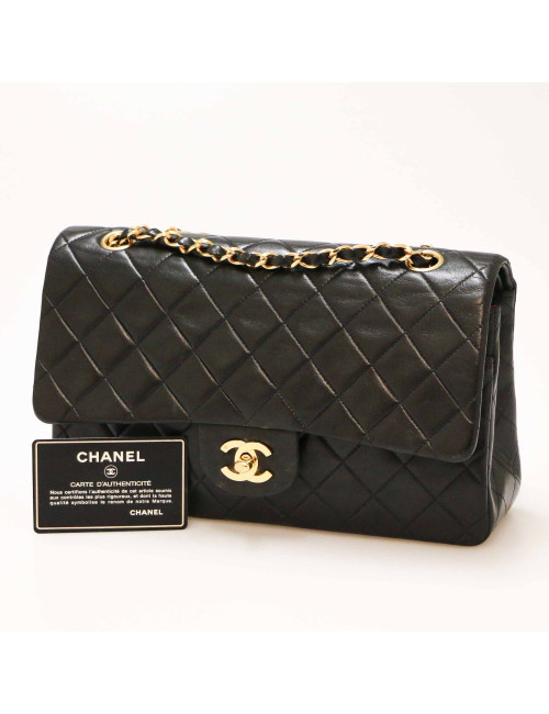 Sac classique CHANEL noir vintage