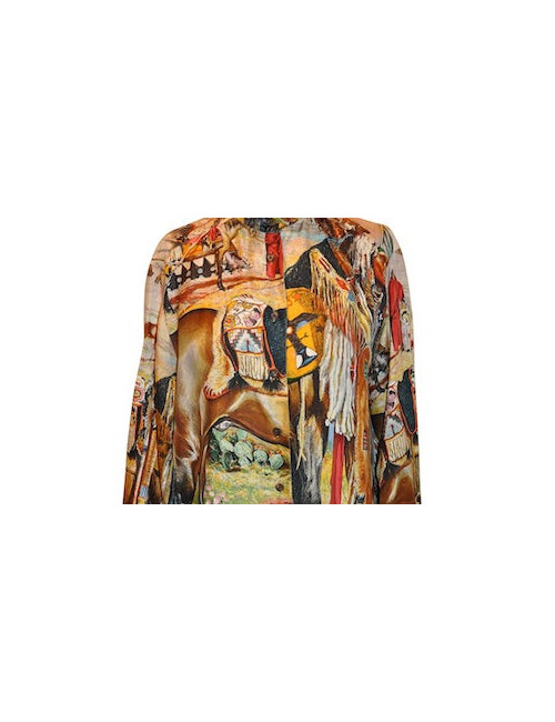 Blouson HERMES indien