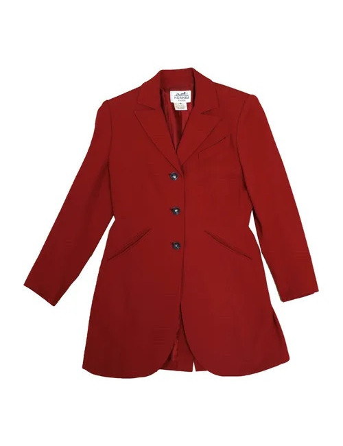 E.S Veste HERMES  rouge
