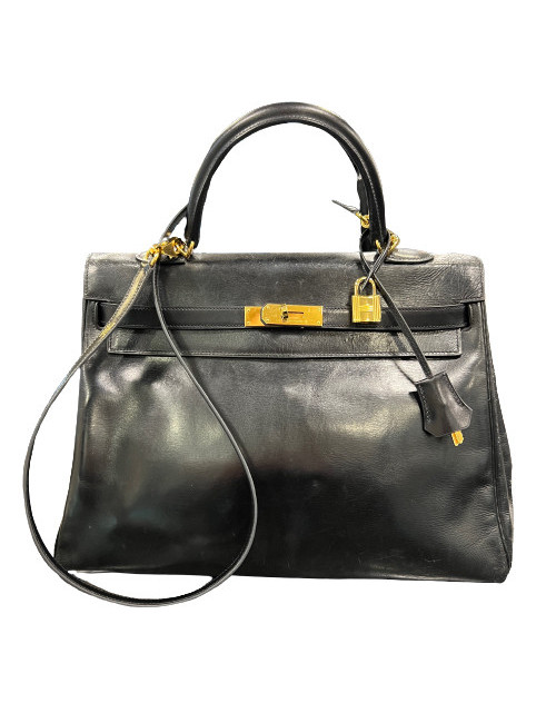 Kelly 35 vintage HERMÈS noir