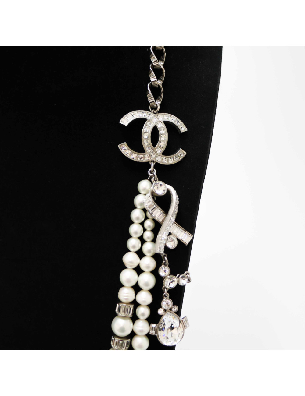 Couture CHANEL Double-Strand Necklace