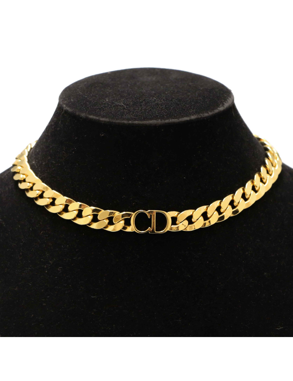 Collier DIOR chaine gourmette