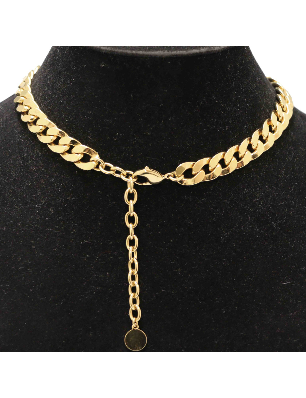 Collier DIOR danseuse étoile chaine gourmette