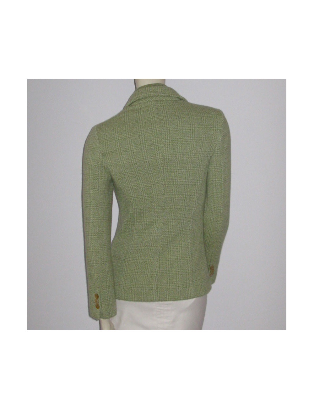 Veste FRANCK NAMANI cachemire vert