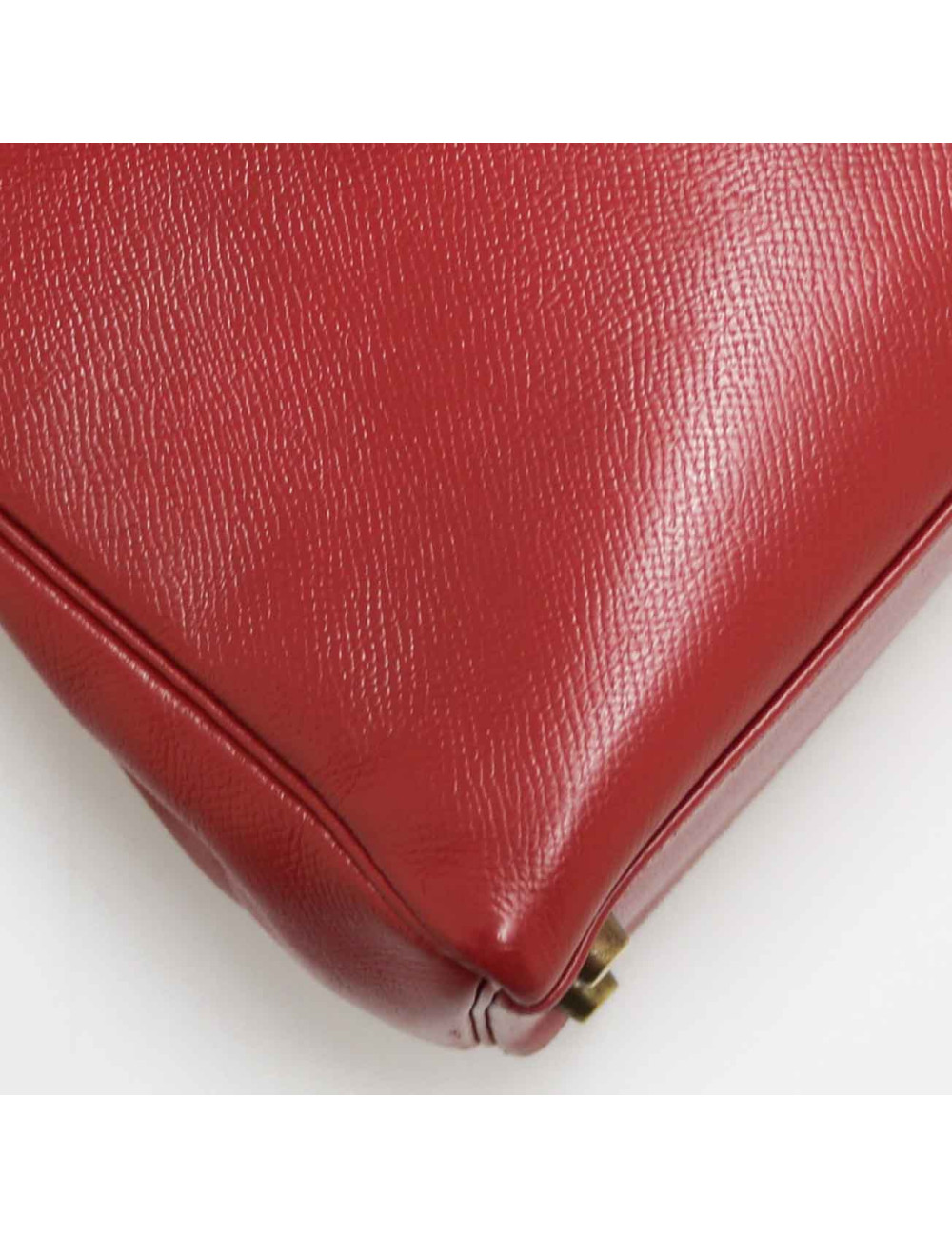 Kelly 32 HERMES rouge vec bandoulière
