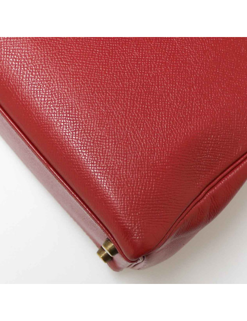 Kelly 32 HERMES rouge vec bandoulière