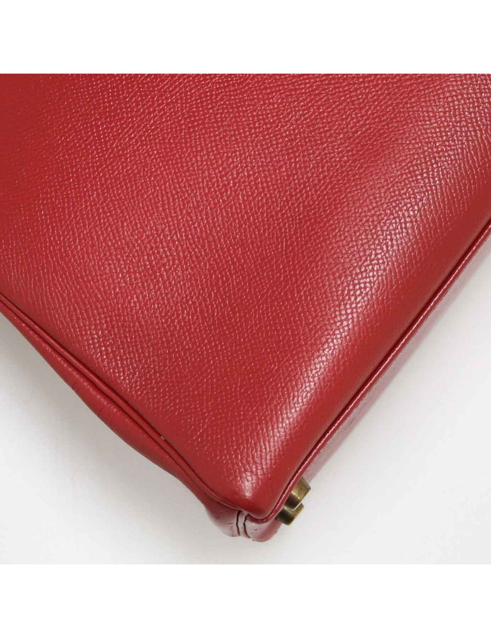 Kelly 32 HERMES rouge vec bandoulière