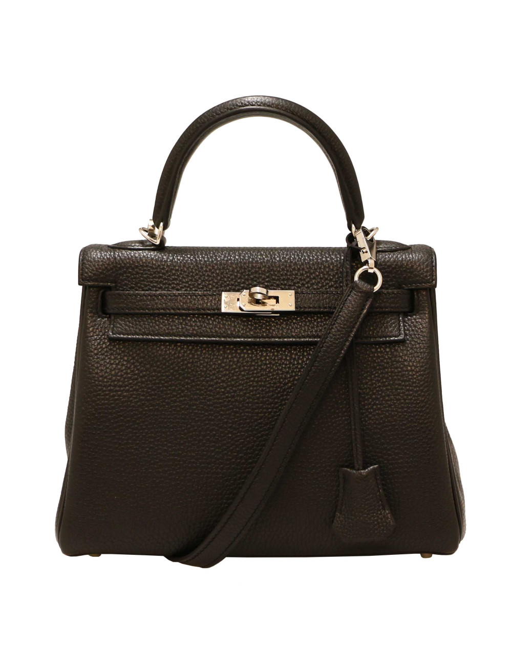 Kelly 25 HERMES togo noir