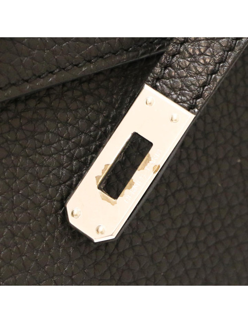 Kelly 25 HERMES togo noir