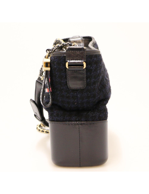 Sac Gabrielle CHANEL Hobo bleu marine