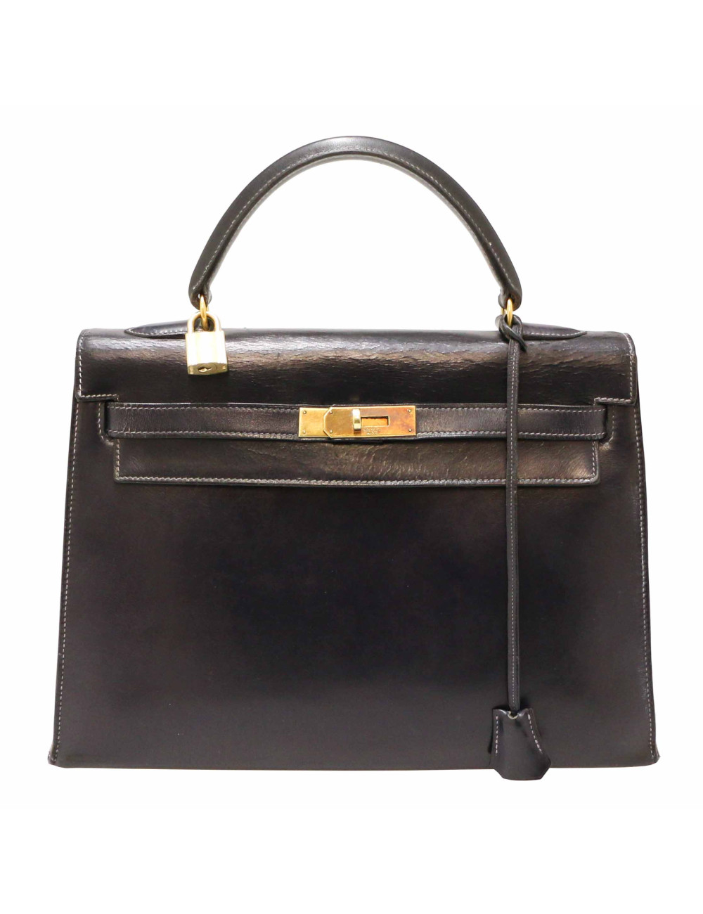 Kelly 32 HERMES cuir box sellier