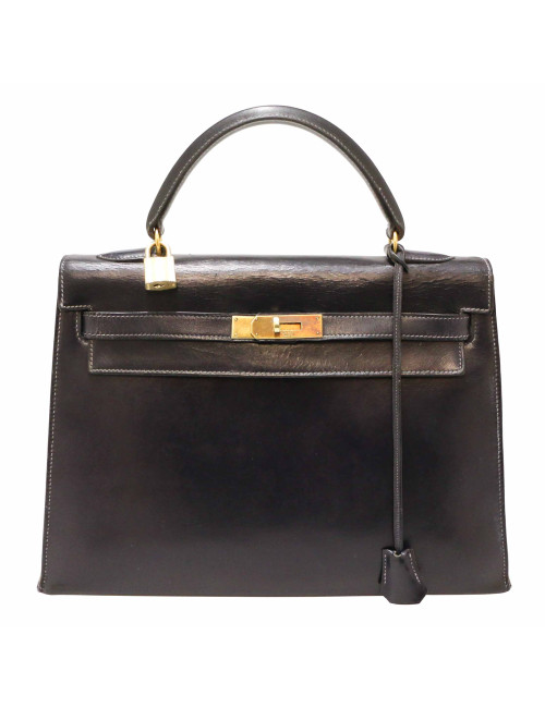 Kelly 32 HERMES cuir box sellier
