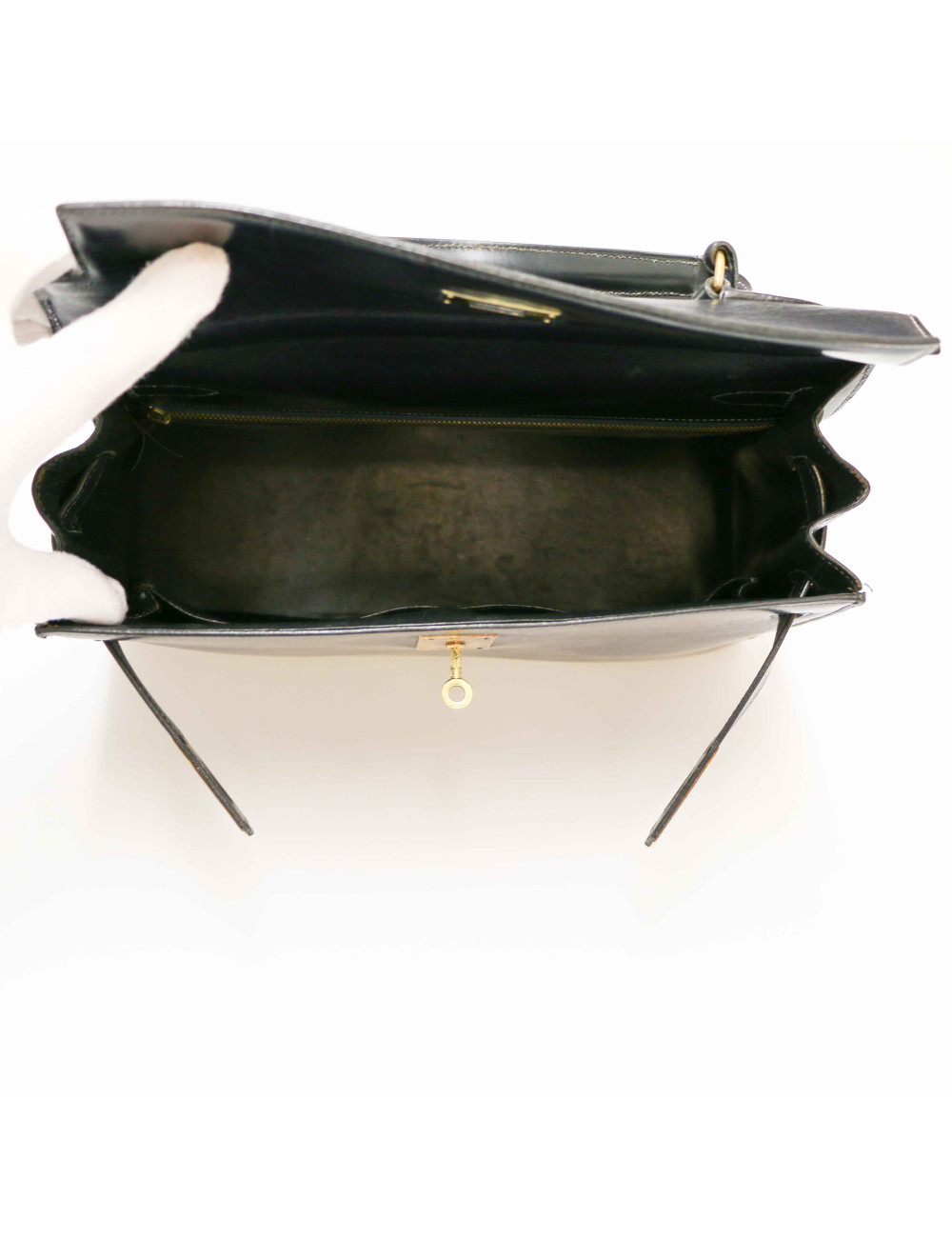 Kelly 32 HERMES cuir box sellier