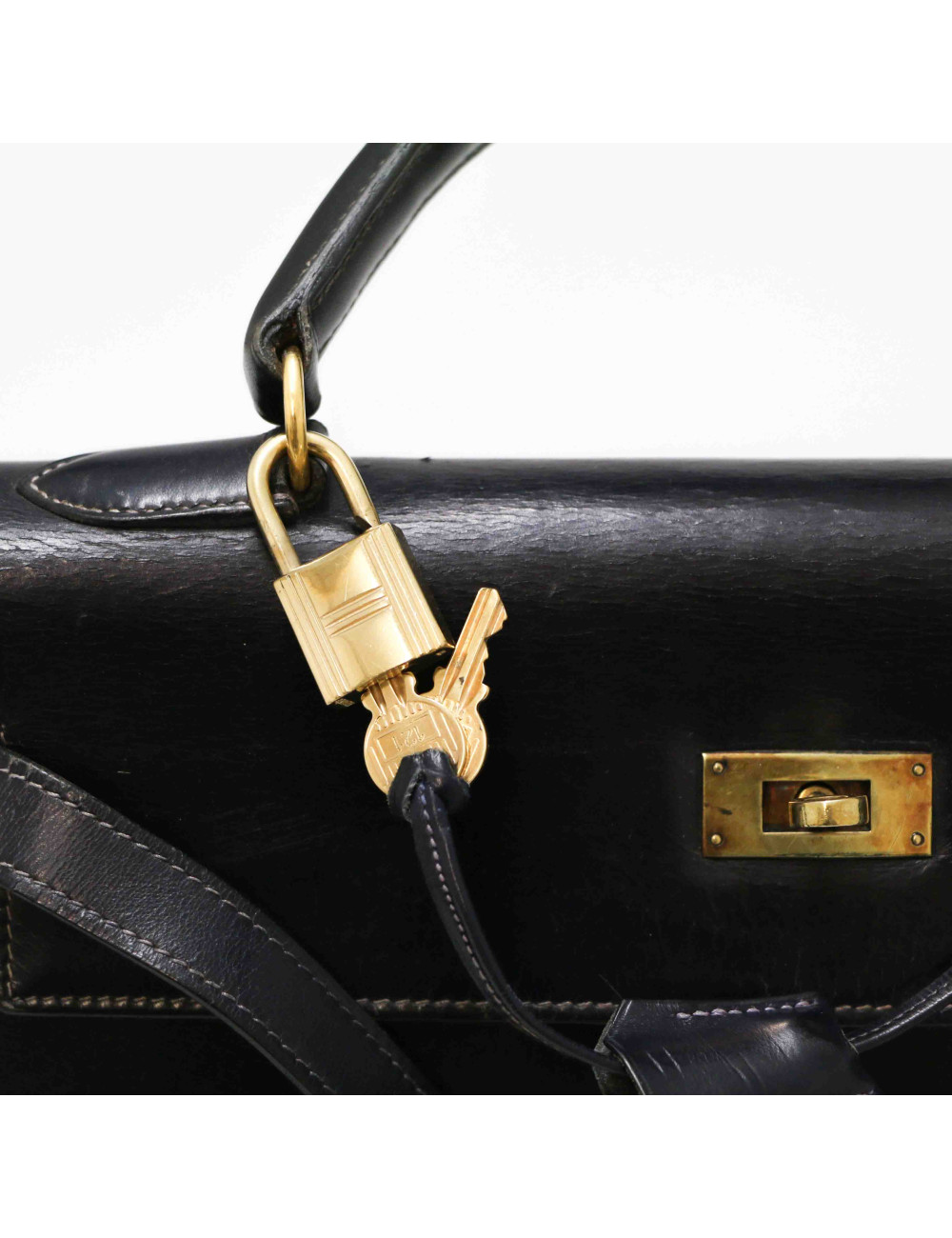 Kelly 32 HERMES cuir box sellier