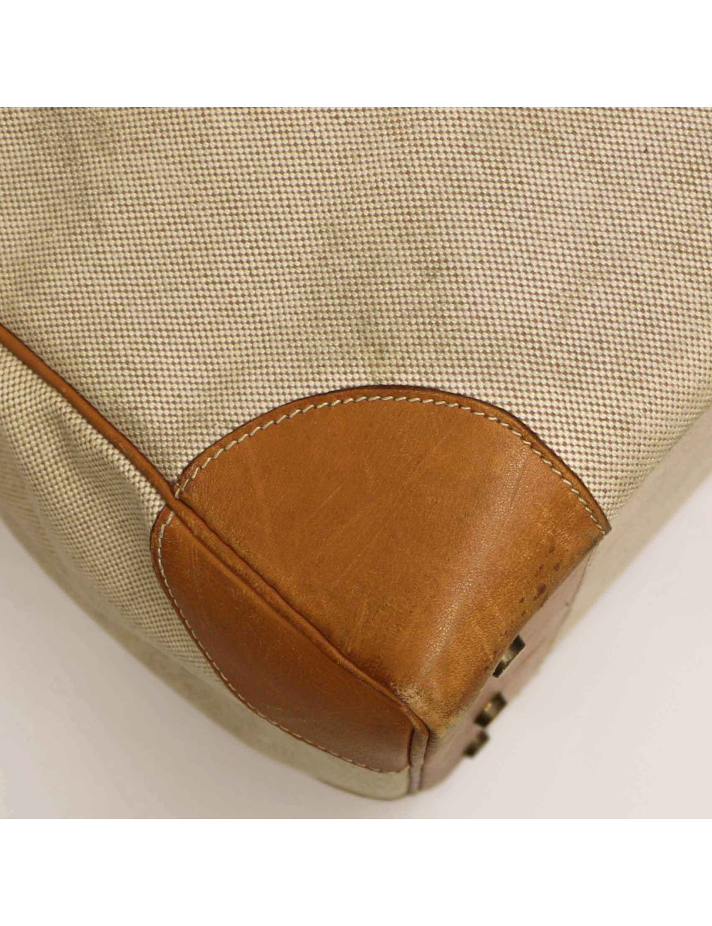 HAC 50 Hermes toile et cuir