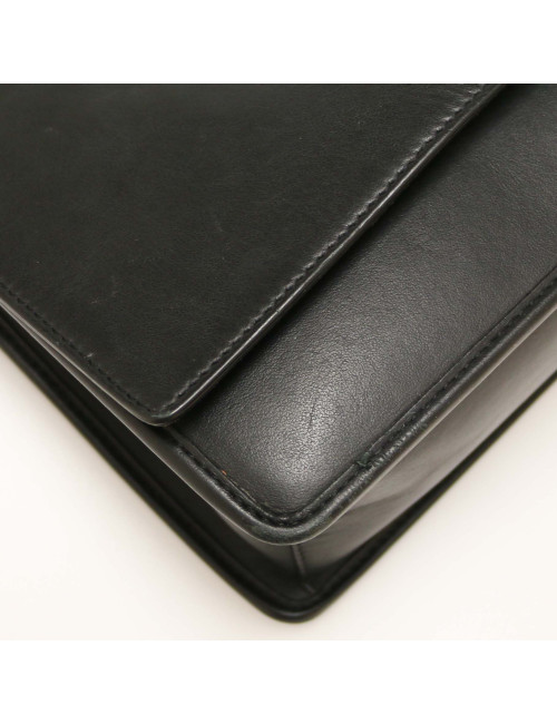 Sac bandoulière FENDI cuir noir