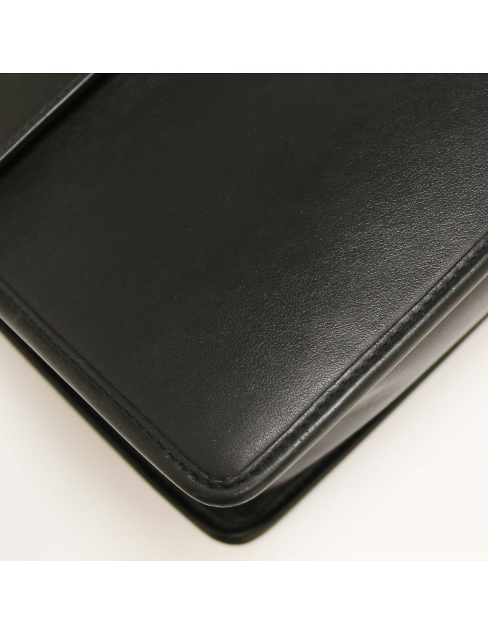 Sac bandoulière FENDI cuir noir