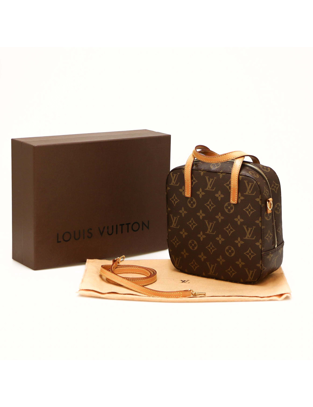 Sac Spontini LOUIS VUITTON monogrammé bandoulière