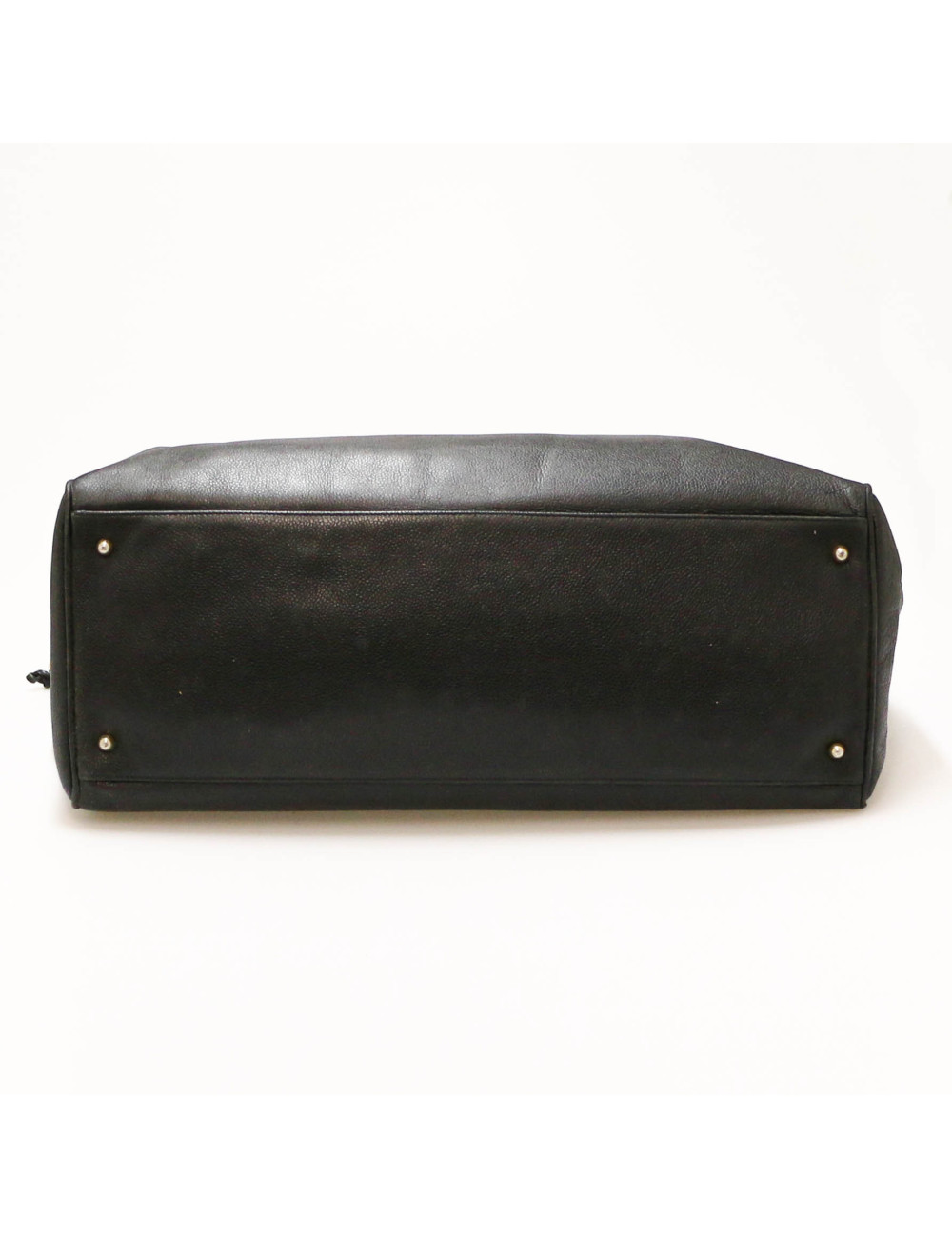 Cabas XL CHANEL cuir caviar noir