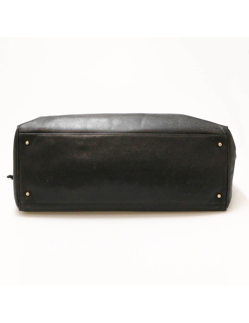 Cabas XL CHANEL cuir caviar noir