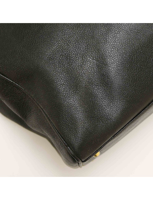 Cabas XL CHANEL cuir caviar noir