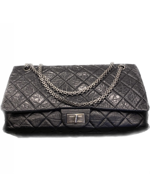 Maxi sac CHANEL 255 noir