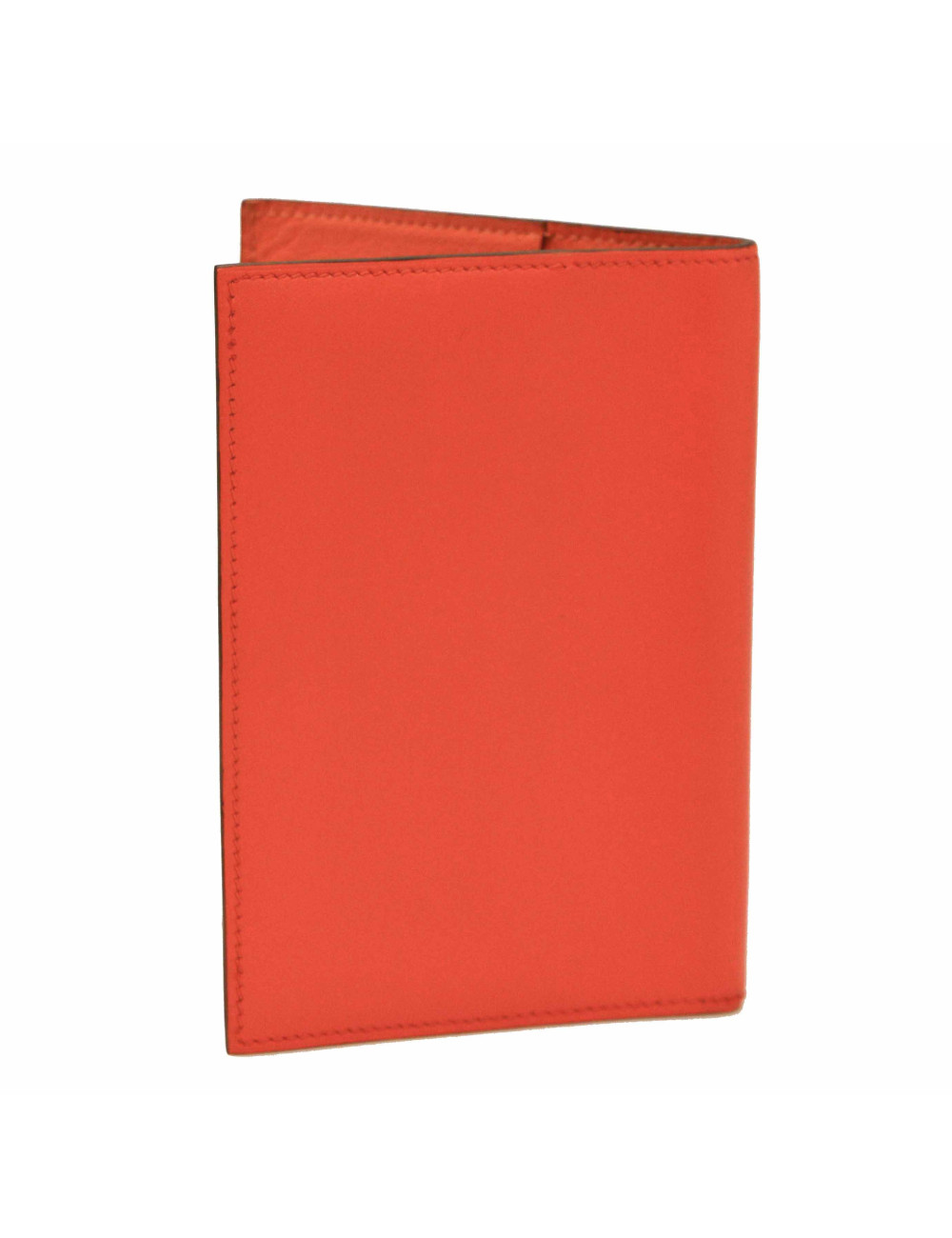 HERMES vintage directory cover in potiron leather