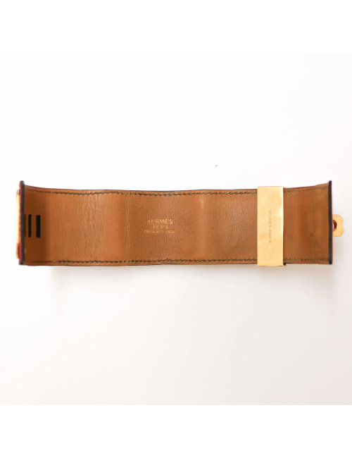 Manchette CDC HERMES autruche 